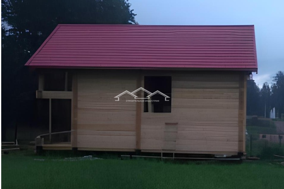 Сруб 8х11м. ДНП Лоси